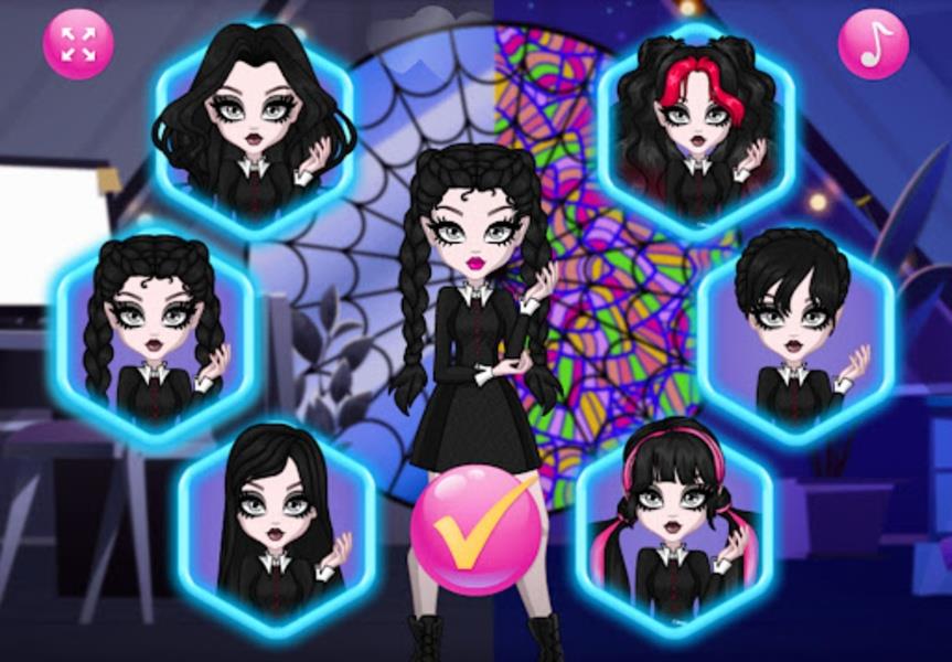 Wednesday Addams DressUp  Screenshot 5