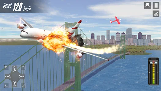 Plane Crash 3d: Airplane Games  Screenshot 2