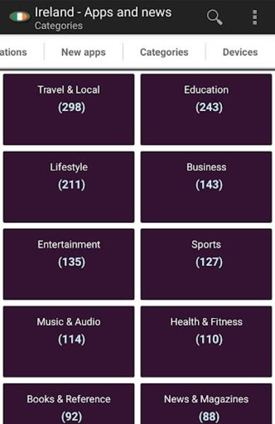 Ireland - Apps and news  Screenshot 1