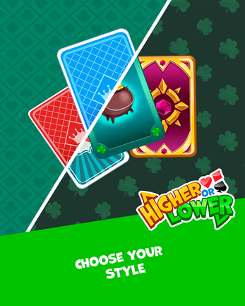 Higher or Lower card game  Screenshot 4