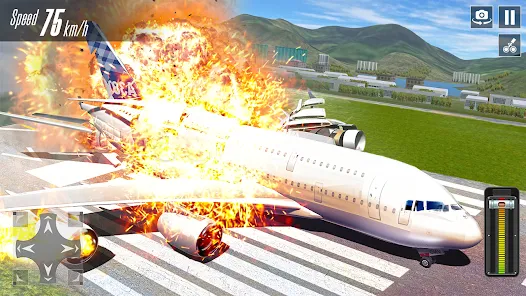 Plane Crash 3d: Airplane Games  Screenshot 3