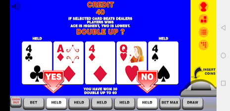 Video Poker with Double Up  Screenshot 2