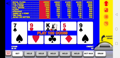 Video Poker with Double Up  Screenshot 3