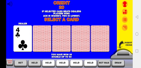 Video Poker with Double Up  Screenshot 1