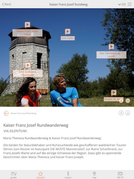 Wanderwege Römerland Carnuntum  Screenshot 9