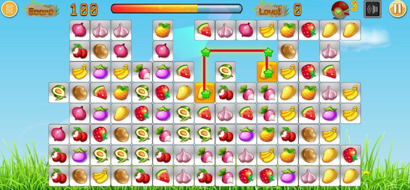 Link fruits - fruit match pair  Screenshot 17