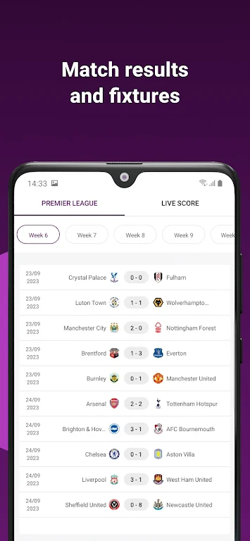 England League by Super Score  Screenshot 2