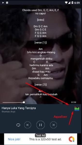 Thomas Arya lirik dan Kunci  Screenshot 3