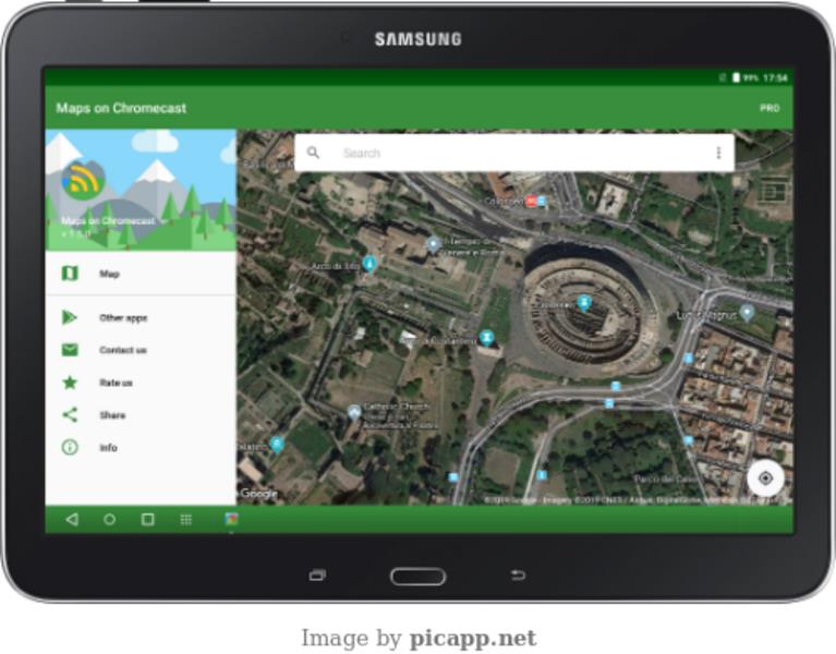 Maps on Chromecast  Screenshot 5