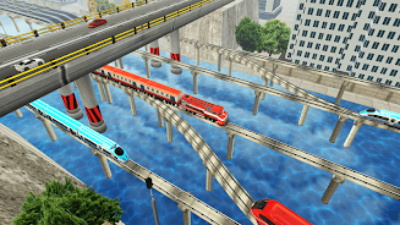 Real Train Games Driving Games  Screenshot 1