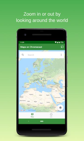 Maps on Chromecast  Screenshot 10