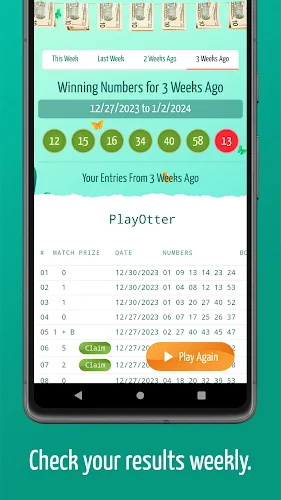 PlayOtter - Weekly Sweepstakes  Screenshot 1