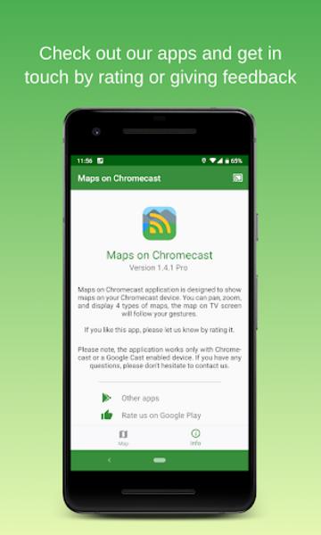 Maps on Chromecast  Screenshot 7