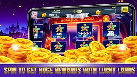 Lucky Lands Slots Money Casino  Screenshot 2