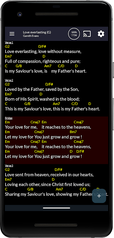 OpenSongApp - Songbook  Screenshot 3