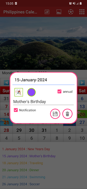 Philippines Calendar 2024  Screenshot 2