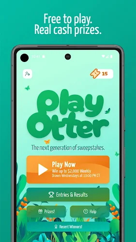 PlayOtter - Weekly Sweepstakes  Screenshot 2