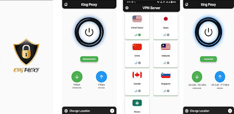 King Proxy Super Fast VPN  Screenshot 1