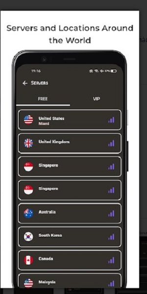 USA VPN - Fast ProxyVPN  Screenshot 3