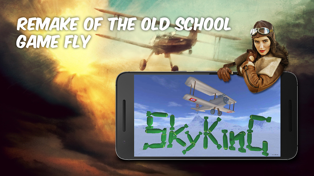 SkyKing - Simple Plane  Screenshot 1