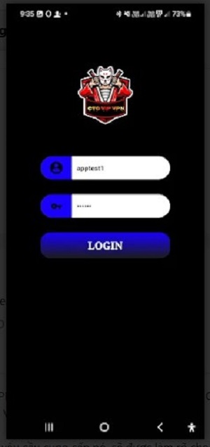 CTG VIP VPN  Screenshot 1