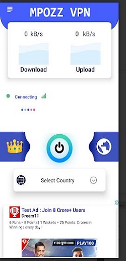 MPOZZ VPN - Fast & Secure  Screenshot 2