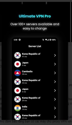 Ultimate VPN Pro - Fast & Safe  Screenshot 2
