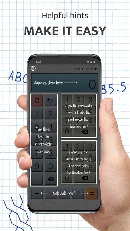 Fraction Calculator Plus  Screenshot 3