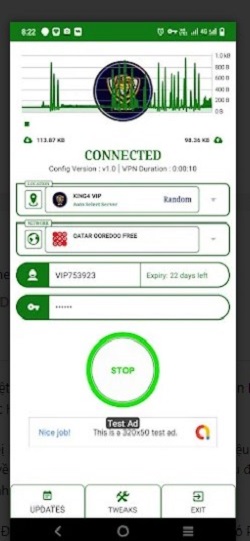 King4 vip Vpn  Screenshot 2