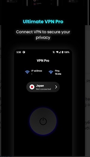 Ultimate VPN Pro - Fast & Safe  Screenshot 3