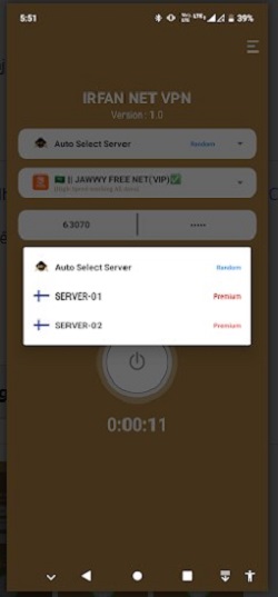 IRFAN NET VPN  Screenshot 3