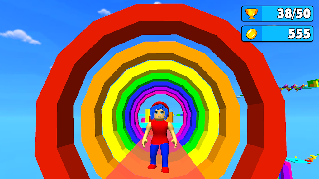 Obby Parkour - Runner Game  Screenshot 1