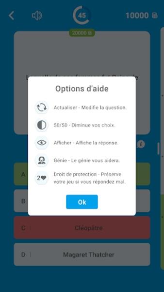 Millions Quiz - Français  Screenshot 3