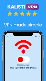 Kalisti vpn : Fast&Secure vpn  Screenshot 1