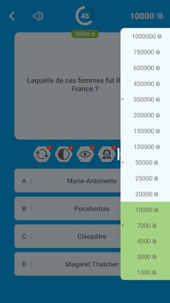 Millions Quiz - Français  Screenshot 4