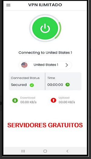 Secure VPN: internet ilimitado  Screenshot 3