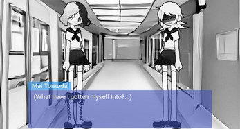 A Quick Rejection: a rushed visual novel.  Screenshot 5