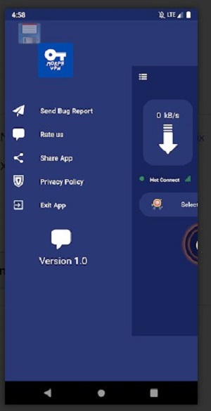 Morph VPN - Anonymous Shield  Screenshot 1