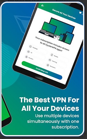 OysterVPN: Secure and Fast VPN  Screenshot 1