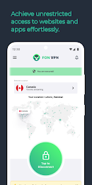 FonVPN - Fast Free VPN, No ADS  Screenshot 1