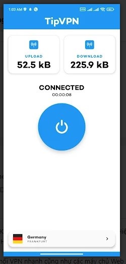 TipVPN: Fast VPN  Screenshot 1