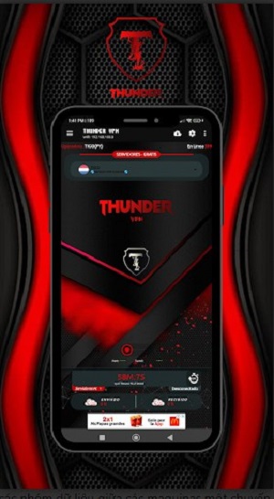 Thunder VPN: Multi countries  Screenshot 3