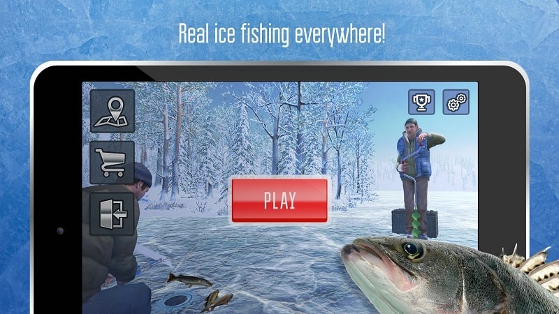 Ice fishing simulator  Screenshot 3