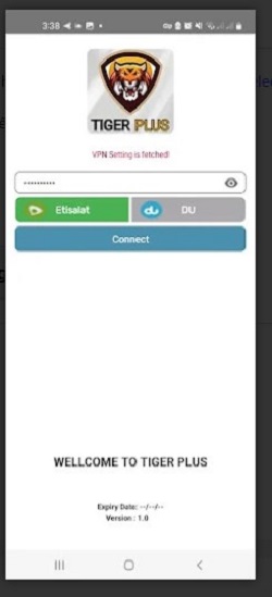 Tiger Plus VPN  Screenshot 2