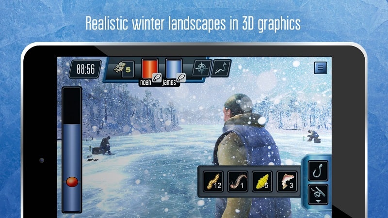 Ice fishing simulator  Screenshot 1