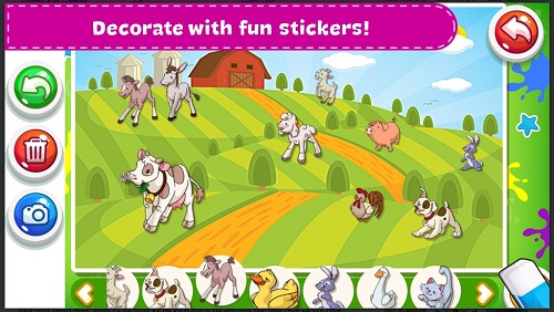 Coloring Book - Kids Paint  Screenshot 1