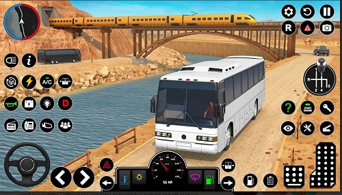 Offroad Bus Simulator Game  Screenshot 1