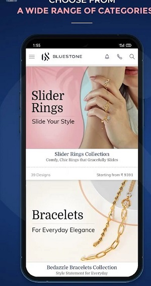 BlueStone Jewellery Online  Screenshot 3