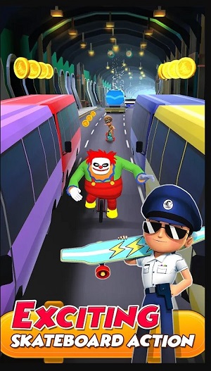 Little Singham Super Skater  Screenshot 1