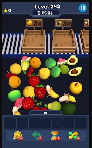 Food Match 3D: Tile Puzzle  Screenshot 1